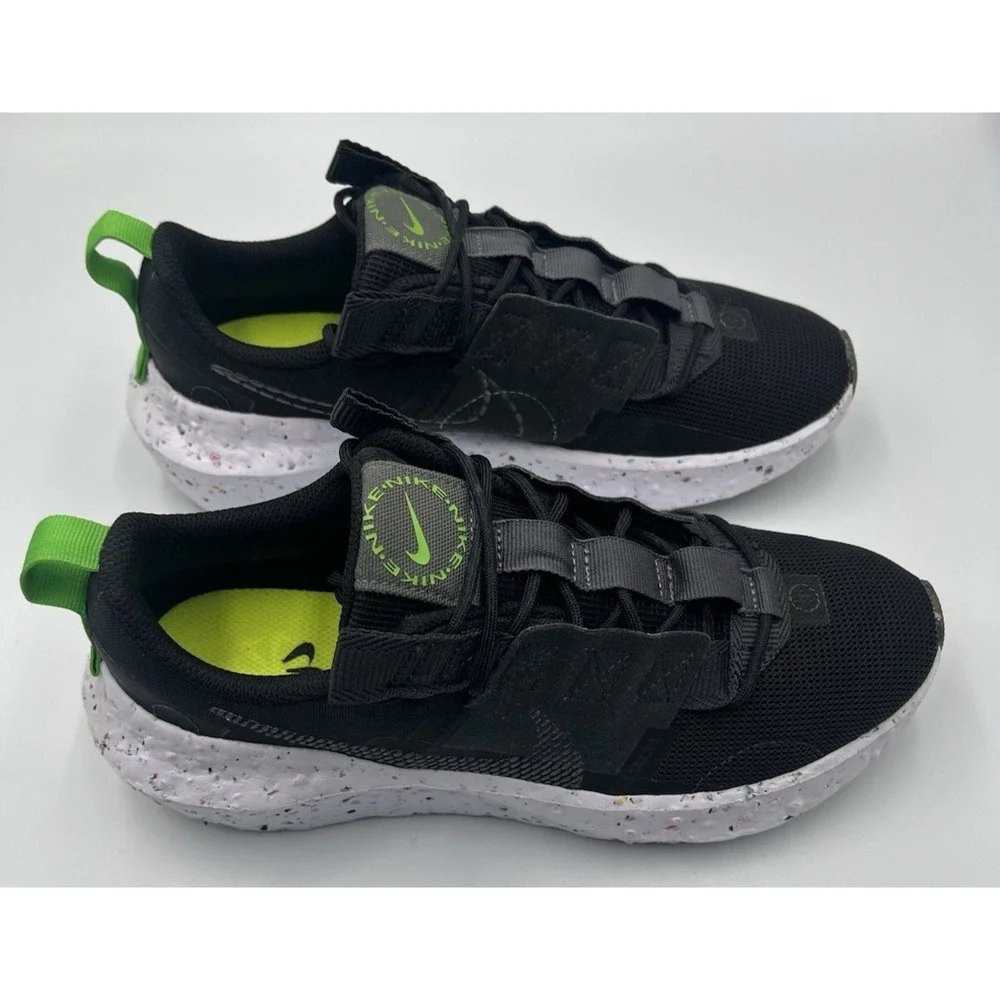 Nike Crater‎ Impact Black Sneakers Womens 7.5 CW2386-001 Running Shoes